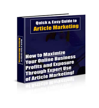 Quick & Easy Guide To Article Marketing