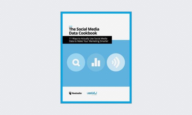 Social Media Data Cookbook – For Marketers