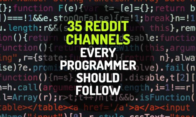 35 Reddit Channels Every Programmer Should Follow